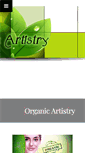 Mobile Screenshot of organicartistry.com